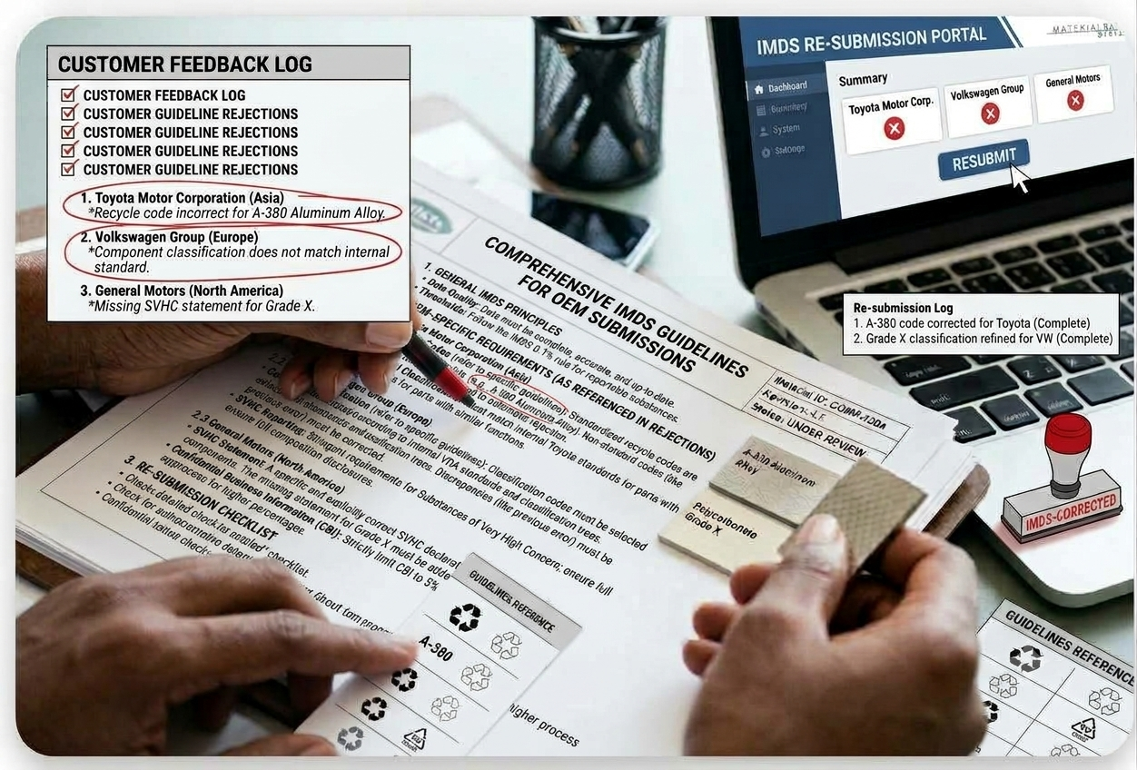 IMDS Data Entry